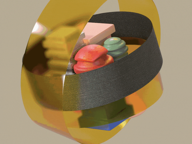 Render Shot 27 (Motion) c4d color design effects graphic motion redshift render texture visual