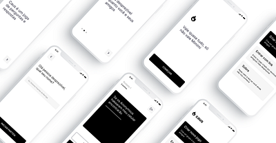 Caus animation app branding concept design ios minimal minimalism minimalist minimalistic ui ui design ux ux design