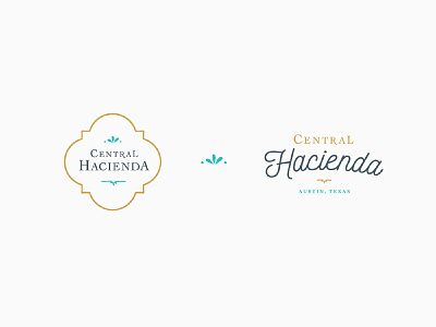 Central Hacienda Logos airbnb austin texas branding design logo travel