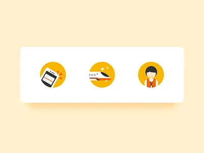 Icon Design character flat design high speed rail icons icons set illustration