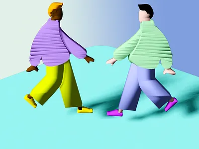 Unity in Diversity 3d 3ddesign 3dmodeling 3drender blender branding dribbble best shot dribbbleweeklywarmup gradient graphic design illustration logo productdesign vector