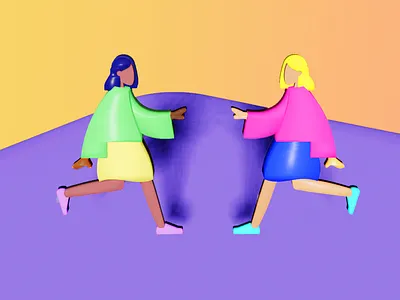 Unity in Diversity 3d 3dmodeling blender3d branding dribbble best shot dribbbleweeklywarmup gradient graphic design illustration logo mockup productdesign render ui vector