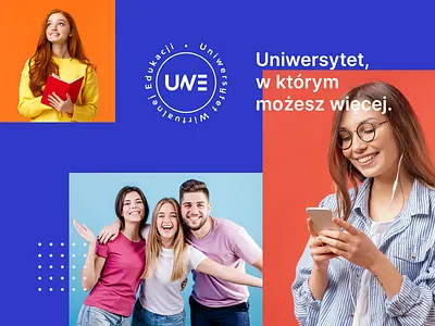 UWE - Virtual University branding design education layout logo school ui university