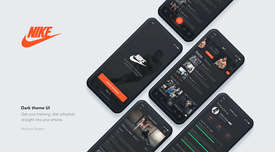 fitness app design challenge Uplabs app design application application design application ui dark lion studio dark theme design design thinking dograsweblog nishant dogra user experience user interface