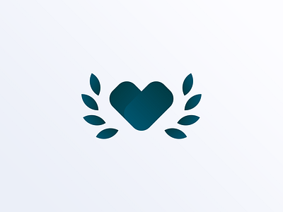 Apollo En Coeur Logo apollo app branch branding heart icon logo olive olive branch ui ux vector