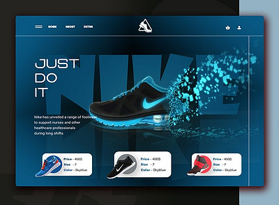 NikeWebPage branding dailyui design designer designs ecommerce ecommerce design graphic design graphicdesign landing page marketing nike online shop online shopping online store shoes shopping store web website