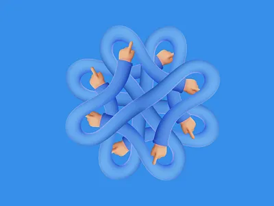 Late night fun 3d blender blue render