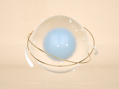 Bubble 3d art art cinema 4d design graphicdesign octanerender