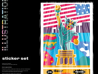 bear art artwork branding design identity illustration