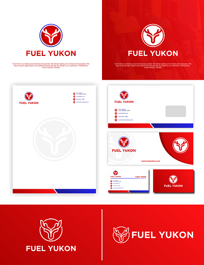 Fuel Yukon branding creative fiverr.com fiverrgigs fuel graphic design head logo logo designer minimalist modern