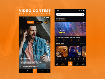 Video Contest / Music Discovery app