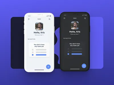 TODO App Concept | Part 2 - Without Tasks app clean design clean ui design iphone 11 mobile todo todo app todo list ui ui ux uidesign uiux