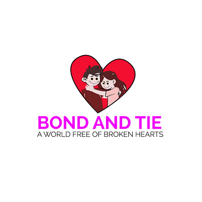 logo design for bond & tie app art branding design graphic icon illustration logo logo design logodesign