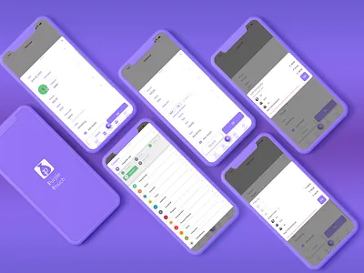Add new expense screens - Purple Pouch add design expense expense manager expense tracker figma ui uiux ux