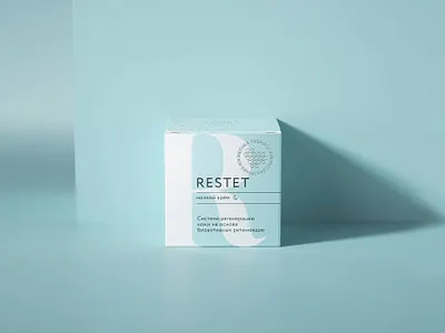Cosmetics packaging design 3d box branding cosmetics flat lettering logo medecine minimal packaging typogaphy
