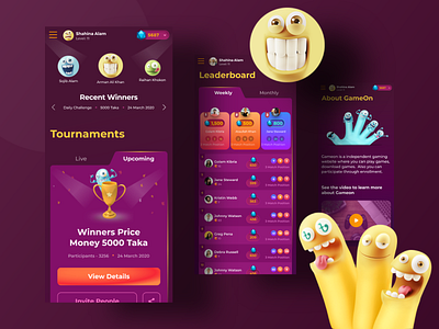 Dot Games | Interesting Game Portal branding finger free game game design game of thrones gamers illustration online play portal tournament ui win