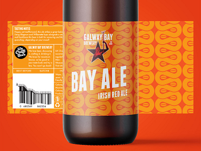 Bay Ale Label Design beer branding beer label beer label design brewery craft craft beer illustration label label design logo packaging pattern pattern design