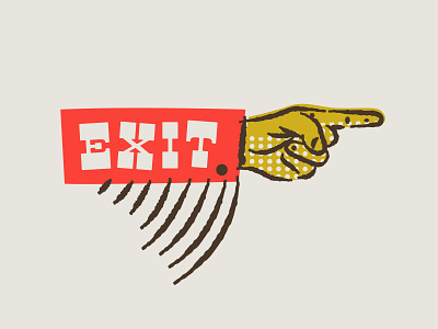 illustration II exit hotdogs point