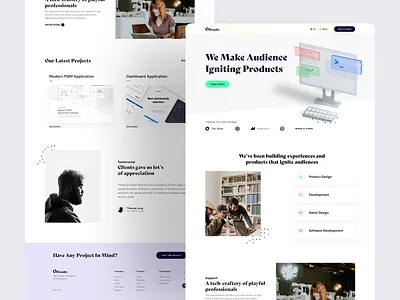 Ozstudio : Home Page Exploration 3d agency agency branding creative design design design inspiration home page minimal userinterface website website design