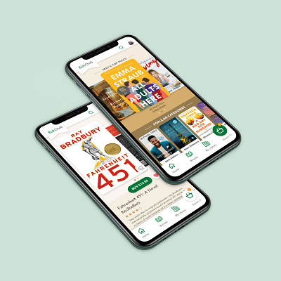 Būk Club | Book Shopping App app design mobile app mobile app design mobile ui ui user interface user interface design visual design