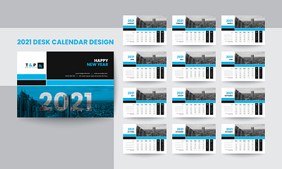 2021 desk calendar design, calendar design 2021 2021calendar advertising branding calendar design card corporate calendar design desk calendar flyer happy new year logo vector