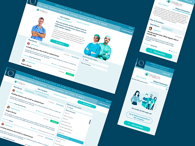 Plastic surgeon clinic doctor doctor app mobile app ui ux web