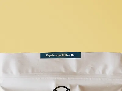 Capricorno Coffee Co. design branding identity logo 2d