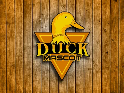 Duck mascot 2 branding duck illustration logo mascot mascot logo vector