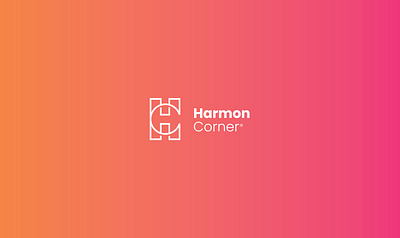 Harmon Corner branding design icon identity illustration lasvegas logo typography vector