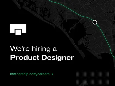 Hiring a Product Designer careers design system hiring job logistics map mobile design mobile ui new job product design product designer startup trucking ui ux web design