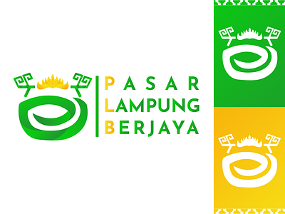 Pasar Lampung Berjaya Logo Design (3) branding icon logo market modern traditional trendy