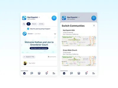 Zonzon branding ios ui