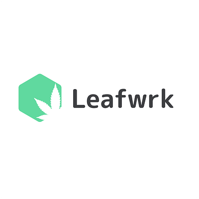 Leafwrk - Stamp branding cannabis design dispensary minimal weed