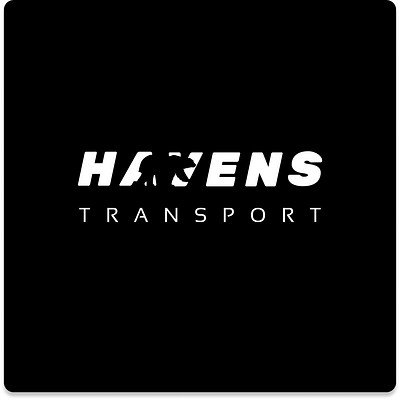 Havens Transport branding design logo transport transportation