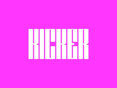 Kicker Free Font download download free font font free typography