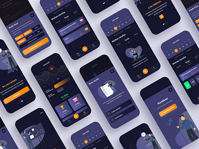 A functional app that offers simplified task management and time app designapp habits interface interface design interfacedesign interfaces mobile mobile app mobile app design mobile design mobile ui ui ui ux ui design uidesign uiux ux uxdesign uxui