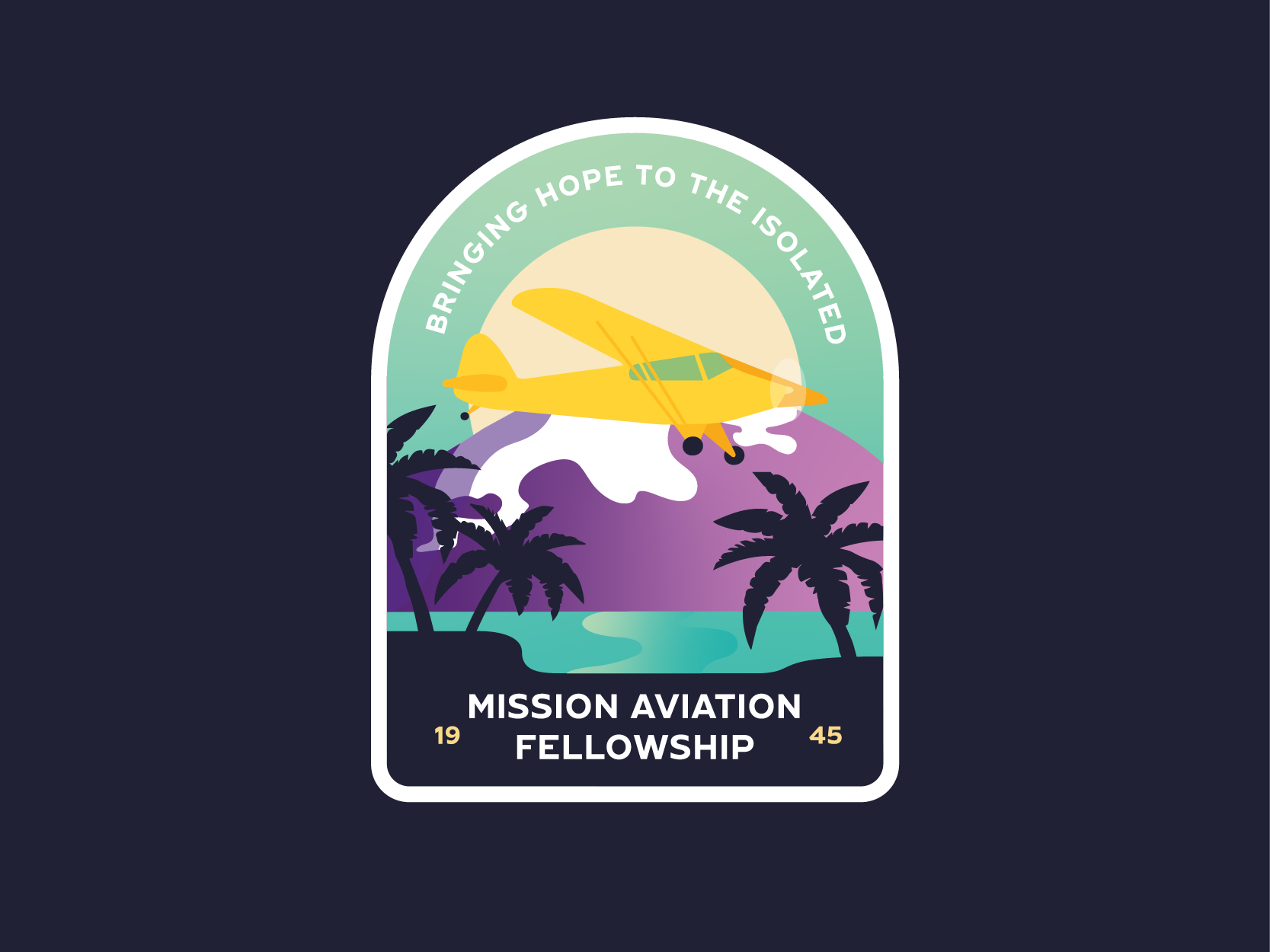 Example of MAF 75th Celebration Sticker