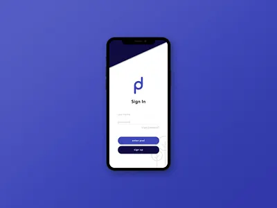 Sign In Page Concept app design figma sign in ui ux
