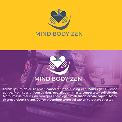 Mind body zen animation brand design brand identity flat icon logo logodesign minimal typography website