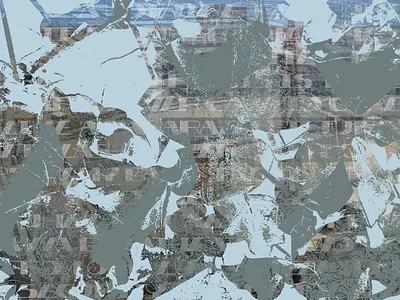 Disarray baby blue gray vector vector art