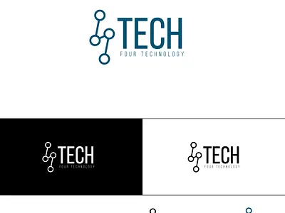 4tech company developers logo technology