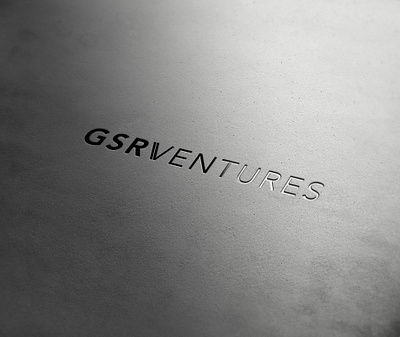 GSR Ventures Wordmark branding design gsr gsr ventures illustrator logo logotype minimal redesign ventures wordmark