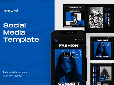 Social Media Template advertising branding clean digital event graphic illustration instagram instagram stories instagram template instastory logo media promotions snapgram social social media social media pack template templatedesign