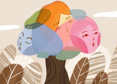 tree design illustration illustrator