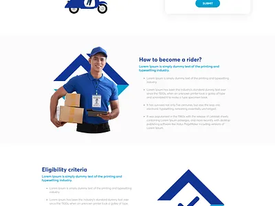 Lineclear Curier Service Website UI / UX