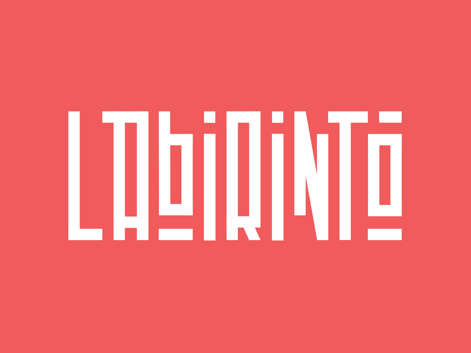 Labirinto animation branding design gif gif animation graphic design labyrinth motion graphic shapes simple typography