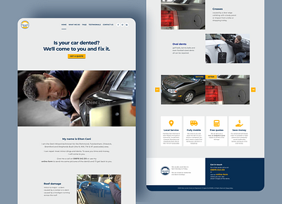 WLD - Branding - UI/UX bold brand identity clean dark blue gray identity logo minimal ui ux wordpress wordpress theme yellow