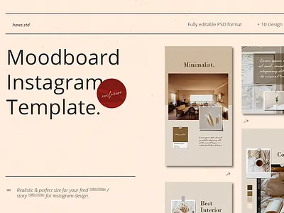 Moodboard Instagram Template advertising branding digital event furniture graphic instagram instagram stories instagram template instastory media promotions snapgram social social media social media pack social media templates template templatedesign ui ux