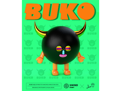 BUKO Poster 3d c4d china icon juno