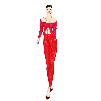 David koma collection cat walk david koma designer digital art fashion fashion art fashion brand fashion design illustration illustrator sketch sketchapp sketchbook sketchbook pro